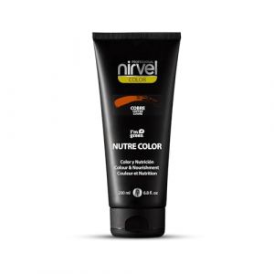 Nirvel NUTRE COLOR Cuivre 200mL Masque de cheveux professionnel (Giser - Beauty Professionals, neuf)