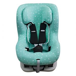 JYOKO Kids Housse pour siège Auto bébé en Coton Compatible avec Romer King II, Trifix (Mint Sparkles) (JYOKO, neuf)