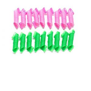 Bigoudis Cheveux,Bigoudis 12pcs 18pcs 30cm 45cm Magic Hair Rouleau bigoudis en spirale souple Curls magique Curle Bigoudi DIY cheveux Styling Outils Curl(Wave roll 15cm) (Chuyang.store, neuf)
