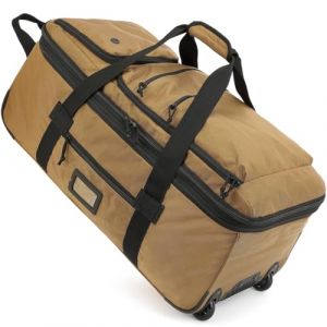 TAIHOYIN Sac de Voyage Pliable à roulettes Grande Extensible 85-100L XL Duffle Bag Sac de Sport Bagage avec roulettes pour Homme Femmes Voyage Camping, Marron (Guangzhou Anne leather goods Co., Ltd, neuf)
