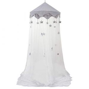 AMANKA Moustiquaire 2,4x8 m &Eacute;toile Baldaquin Ciel de Lit Mosquito Net (einspreis, neuf)