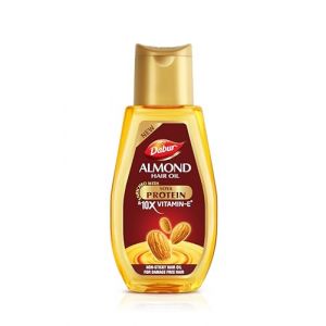 Dabur Almond Hair Oil for Damage Free Hair - 500 ml (colors mart, neuf)