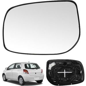 Verre de R&eacute;troviseur Gauche Compatible avec Toyota Yaris 2006-2012 Glace De R&eacute;troviseur Chauffant (rashion, neuf)