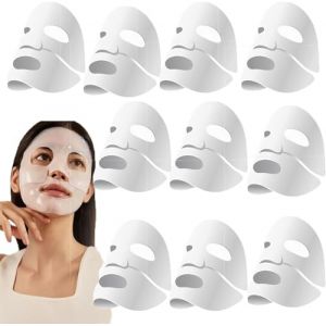 Masque profond au collagène bio - Masque profond au collagène - Masque facial nettoyant en profondeur - Masque hydratant pour la nuit - Masque de collagène pur (10 pièces) (SiChuanBoXiaoSongWangLuoKeJiYouXianGongSi, neuf)