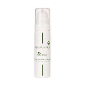 Naturaequa Cr&egrave;me Visage Anti-&acirc;ge Bio avec Huile d'Argan et Acide Hyaluronique &ndash; Peau M&ucirc;re 50ml (Win2Win Distribution, neuf)