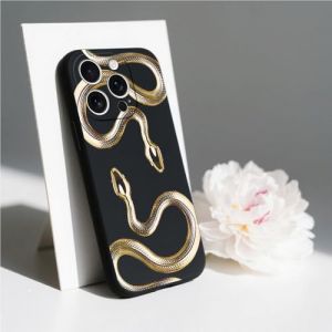 PAIXIKYZ Compatible avec ZTE Blade V80 Max,Coque T&eacute;l&eacute;phone Antichoc TPU Imprim&eacute;e avec Motif Serpent Styl&eacute; (iKYZ, neuf)