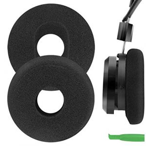 Geekria Coussinets de rechange en mousse confortable pour casque GRADO PS1000, GS1000i, RS1i, RS2i, SR325IS, GW100x, pièces de réparation (noir) (GeekriaDirectEU, neuf)