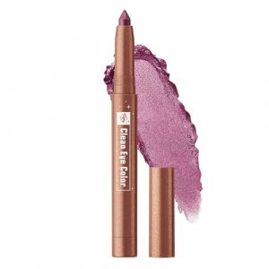 Crayon pour fard à paupières, eye-liner violet crème, imperméable, durable et résistant aux taches, crayon à paupières crème pailleté pour maquillage des yeux sans plis, texture lisse (EONFAVE Wealth, neuf)
