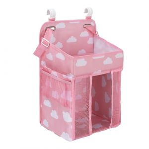 Porte-Couches Suspendu | Organisateur Multi-Poches Grande Capacit&eacute; Stable Pour Articles B&eacute;b&eacute;,Range-Couches Pour Table &Agrave; Langer - Pour Parc De Jeu Mur Chambre De B&eacute;b&eacute; Biberons V&ecirc;tements Mouchoirs Jouet (chenchifeng, neuf)