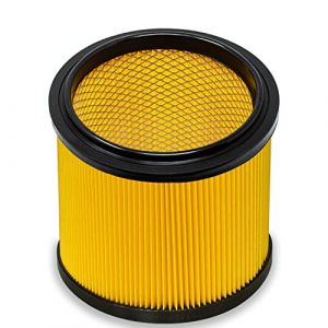 Filtre pliss&eacute; original Parkside Lidl avec grille int&eacute;rieure en acier, mod&egrave;le stable, pour aspirateur eau poussi&egrave;re PNTS 23E, 1250, 1300, 1400, 1500 A1, B1, B2, B3, C1, C3, C4, D1, D3, E2, E4, F2, F5 (motodox GmbH, neuf)