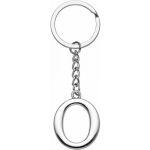 LUODAN Cadeau Femme Homme Porte-cl&eacute;s, Argent A-Z 26 lettre initiale pendentif porte-cl&eacute;s-Cadeaux S&oelig;urs Amiti&eacute; Coll&egrave;gue Papa Marraine Parrain id&eacute;es Cadeaux Meilleur Ami Anniversaire (O) (hangzhoujiaranzhuangshicailiaoyouxiangongsi, neuf)