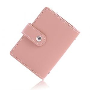 MIRKUZI Porte-cartes de crédit homme Boîte à cartes de crédit Boîte à cartes Portefeuille en cuir RFID pour femme Boîte à cartes 26 emplacements pour cartes avec portefeuille zippé (HU  YIFENG UK SHOP, neuf)