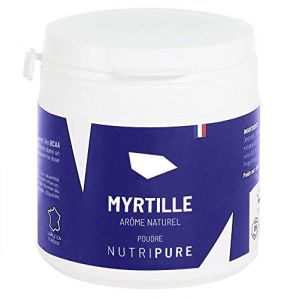 Nutripure | Arômes Naturels Whey, Protéine Végétale, Collagène, BCAA | Myrtille | Pour Boissons ou Pre Workout | 100% Ingrédients Naturels et BIO Compatibles | Sans Edulcorants | Made in France (NUTRIPURE, neuf)