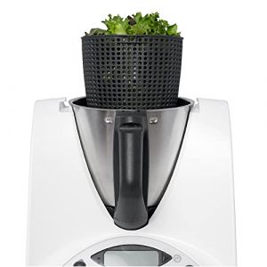 MixFino Essoreuse à Salade pour Thermomix TM31 - Panier Essoreur 2-en-1 Grande Capacité pour Salade Croquante et Cuisson Vapeur - Accessoire Indispensable MixFino (MixFino, neuf)