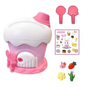 CHENKEE Tirelire Japonaise,Tirelire Enfant,Tirelire, Mignonne Tirelire pour Enfants, pour Filles Peut &eacute;conomiser Souhaitable Tirelire, avec cl&eacute; Maison d'ours Cadeau Tirelire pour Enfants (Rose) (CHENKEE, neuf)