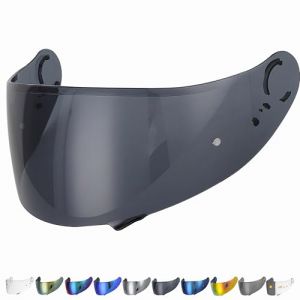 Everalo Visiere Casque Compatible avec Shoei GT Air - GT Air 2 - Neotec - Opticson - Cns 1 - Visière Ecran Pinlock Ready - Anti-Rayures (Noire 80%) (Everalo Italia, neuf)