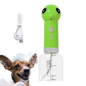 Mousse de savon de bain pour chien – Distributeur automatique de savon pour chien – Mousse rechargeable pour salle de bain, baignoire, cuisine, baignoire, évier, toilettes (saytians, neuf)