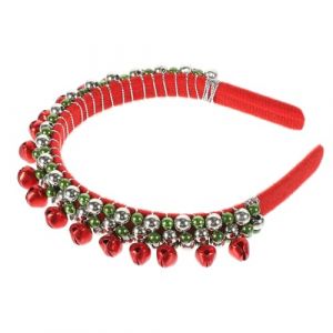 EPIGEIST Bandeau de No&euml;l &agrave; Clochettes Color&eacute;es Large et pour Adultes Accessoire Festif pour F&ecirc;tes et C&eacute;l&eacute;brations Hivernales (Laimmde, neuf)
