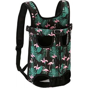 IFIKK Sac à Dos Chien Chat Sac de Transport de Voyage Sac à Dos de Transporteur Pliable Double épaule Sac Kangourou Chien Ventral Poitrine Respirant et Pliable pour Petit Chien Chiot Chat (longyinhuxiao, neuf)