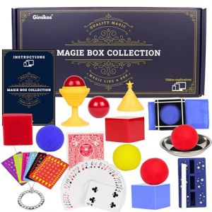 Bo&icirc;te de Magie Enfant, Ado & Adulte - &Eacute;dition 2 : Nouveaux Tours Exclusifs | Coffret Magicien avec 50 Illusions In&eacute;dites et Accessoires Magiques | Mallette Cadeau d&egrave;s 7 Ans pour No&euml;l ou Anniversaire (Magie Box, neuf)