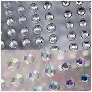 Autocollants double paupière Stickers strass Stickers Nail Art Décorations Corps Visage Visage Bijoux Festival Festival Cristal Yeux Tempory Tattoo Glitter Body Flash Autocollants à double paupière(AB (liyafeidedian651312, neuf)