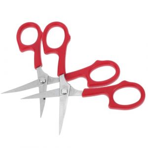 NOLITOY 2pi&egrave;ces Ciseaux Sourcil Professionnels Lot de Ciseaux de Coupe pour Sourcils et Moustache Ergonomiques et R&eacute;sistants (shanjingfen, neuf)