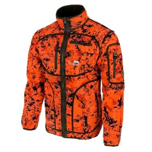 Full mundur Orange Blaze Camo Veste de chasse r&eacute;versible pour homme coupe-vent imperm&eacute;able (Full mundur-FR, neuf)