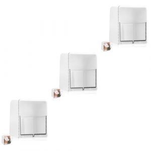 Amosfun 3 Pièces boîte de caisses rangement malette rangement original meuble sous lavabo porte-coton multifonction (Colored Flag, neuf)