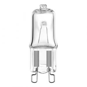 LISOCLU G9 Lampe halogène haute tension 120V/220V Ampoule-25W/30W/40W/60W - 3000K Blanc chaud pour mur de four à quartz (120V 30W/1pcs) (Shi Xiaobing's Cool Shop, neuf)