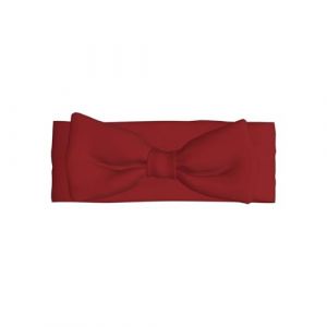 HHGFASD Bandeau b&eacute;b&eacute; &agrave; motif n&oelig;ud rouge &ndash; Bandeau en polyester doux, doux pour la peau et extensible pour nourrissons de 0 &agrave; 6 mois (lijianboxiaodian, neuf)