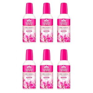 6 x GIARDINO DES SENSI Eau de Parfum Orchid&eacute;e Romantique 100 ml (CorpoeCapelli, neuf)