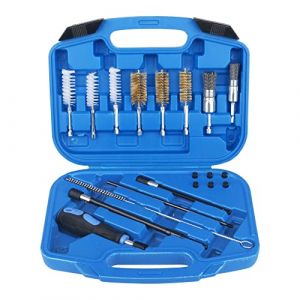 DAYUAN Kit de nettoyage pour siège d'injecteur, 19 pièces, outil de nettoyage pour siège d'injecteur et tige (HippoProduct, neuf)