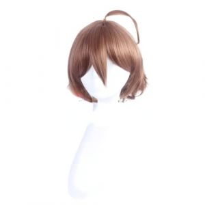 Perruque pour vêtements assortis pour déguisement, mascarade yeux pourpre/Yokoji Yoto/brun doré dégradé/cosplay perruque Anime 348 (good stuff A, neuf)
