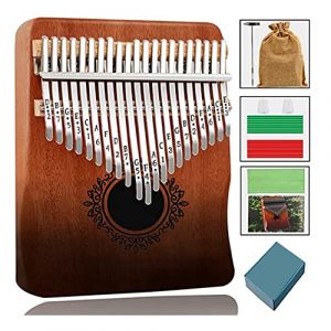 GOSIA Piano à Pouce Kalimba Piano à Pouce Kalimba 21 Touches pour Adultes, Enfants et Débutants (Lanpanxiang, neuf)