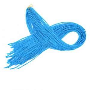 Extensions de cheveux synthétiques pour tressage africain 30 pouces de longs cheveux tressés ombrés artificiels pour femme-L bleu 50 g (guangzhouliyeshangmaoyouxiangongsi 85244, neuf)