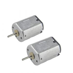 CHANCS petit moteur DC 3.7V vitesse 23500r/min mini moteur DC pour moteur d'engrenage dc jouet bricolage Mini ventilateur USB appareil d'expérimentation scientifique avec arbre 2PCS (CHANCS MOTOR, neuf)