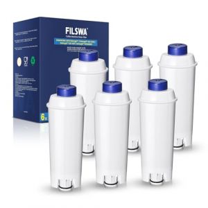 Filswa Delonghi - Filtre à eau de rechange pour machines à café automatiques - Compatible avec la série ECAM, Dinamica, Magnifica & Magnifica S/Evo, ETAM Autentica, Eletta Explorer, Prima Donna (Cobridge GmbH, neuf)