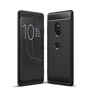 Cruzerlite Coque pour Sony Xperia XZ3, Carbon Fiber Shock Absorption Slim TPU Cover pour Sony Xperia XZ3 (Black) (Swiss case Limited, neuf)