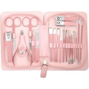Coupe-ongles beauté manucure outils de manucure acier inoxydable 20 pièces ensemble de coupe-ongles multifonctionnel (xingyicheng home, neuf)