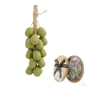 Savon de raisin fait &agrave; la main sur cordes, savon de bain pour le visage et le corps, savon doux naturel avec bo&icirc;te, d&eacute;coration d'int&eacute;rieur, cadeau pour homme et femme, &agrave; suspendre pour cuisine ou (Ainiupi, neuf)