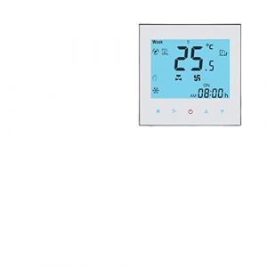 SAIDE Thermostat int&eacute;gr&eacute; proportionnel 0-10V r&eacute;gulateur de temp&eacute;rature de Thermostat WiFi sans Fil Intelligent Tuya for ventilo-convecteur (Color : 1000EMLW-WHITE, Size : 95-240VAC) (Expert4house, neuf)