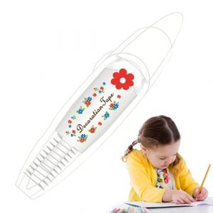 G&eacute;n&eacute;rique Belle bande de correction de dentelle | Stylo &agrave; ruban correcteur de motif mignon,Ruban lisse et cr&eacute;atif pour cartes de v&oelig;ux, agenda, papeterie, fournitures scolaires et scrapbooking. (jasert, neuf)