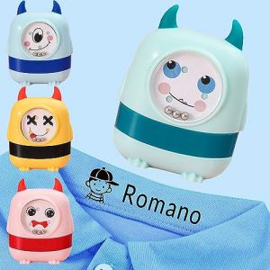 Tampon Prenom Personnalis&eacute; pour Vetement Enfant - Encreur Textile Personnalisable, Nominatif pour Marquer Les V&ecirc;tements (yueshishangmao, neuf)