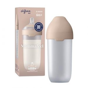 Difrax LOVI Biberon Mammafeel - 330 ml,T&eacute;tine dynamique, Compatible avec l'allaitement, Sans BPA (Difrax LOVI, neuf)