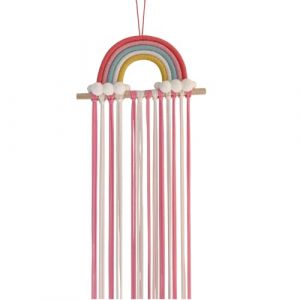 Support Pour Nœuds De Cheveux Pour Fille – Support Mural Pour Pinces À Cheveux | Présentoir De Rangement Pour Pinces À Cheveux, Support Mural Pour Pinces À Cheveux, Organisateur De Nœuds Au Design Arc (gaperid, neuf)