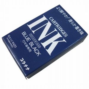 Cartouches Bleu Noir Platinum Boite de 10 (T&B (EU-Japan), neuf)