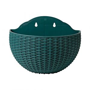Funight Pot De Fleur 10 Couleurs, Pot De Fleurs Mural Exquis, Panier De Plantes &agrave; Suspendre Au Mur, Conteneur De Plantes Pour Balcon De Jardin Ext&eacute;rieur Atrovirens (AOLYDA, neuf)