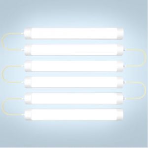 Viugreum 90cm Reglette LED Connectable 6 Pièces, 30W 6500K Blanc Froid Tube Neon Led Barre, Éclairage Plafond Lampe Etanche IP54, Lumiere pour Garage Atelier Bureau Cuisine Cave Intérieur Extérieur (Viugreum-EU, neuf)