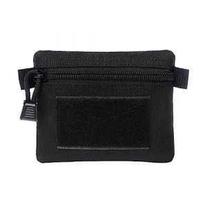 Mini Molle Pouch,Sac Tactique EDC,10x13cm Petit Porte-Monnaie Outdoor Wallet,1000D en Nylon Porte-Monnaie Etanche Key Card Case pour Camping Randonn&eacute;e Cyclisme (AILOVA, neuf)