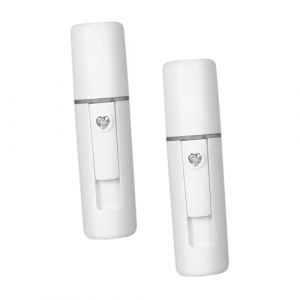 Alipis 2 pi&egrave;ces Nano Vaporisateur Facial Brumisateur de Poche Hydratant Visage Compact et Portable Appareil Multifonction Soins Peau pour Femmes Peau Nourrie et &Eacute;quilibr&eacute;e (Dahlia Oiye, neuf)